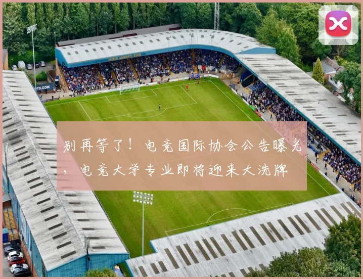 别再等了！电竞国际协会公告曝光，电竞大学专业即将迎来大洗牌